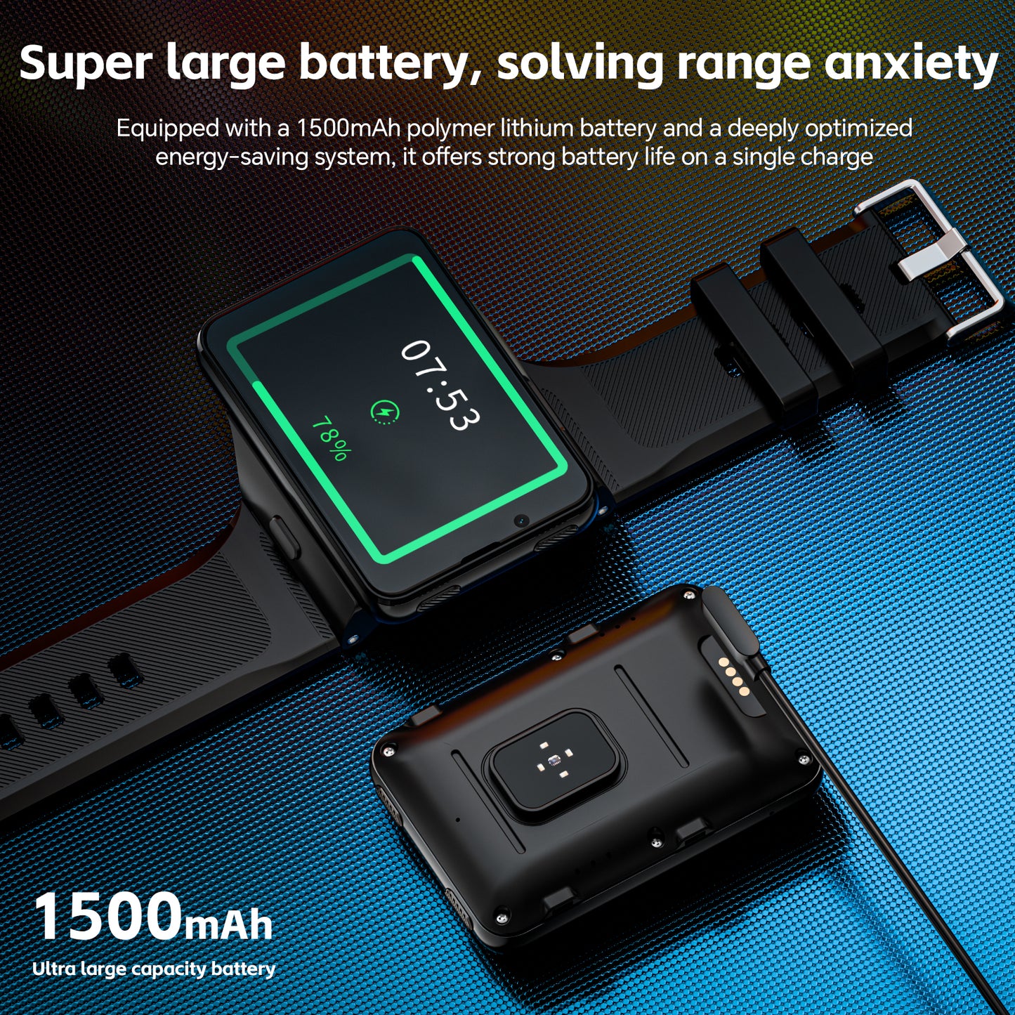 LOKMAT New APPLLP MAX Android Watch Phone Dual Camera