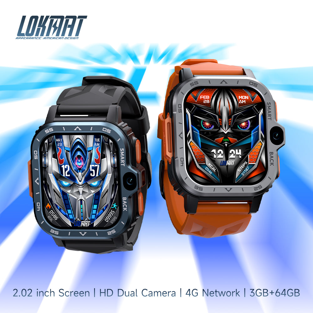 LOKMAT APPLLP 4 MAX Android Smart Watch Square Screen
