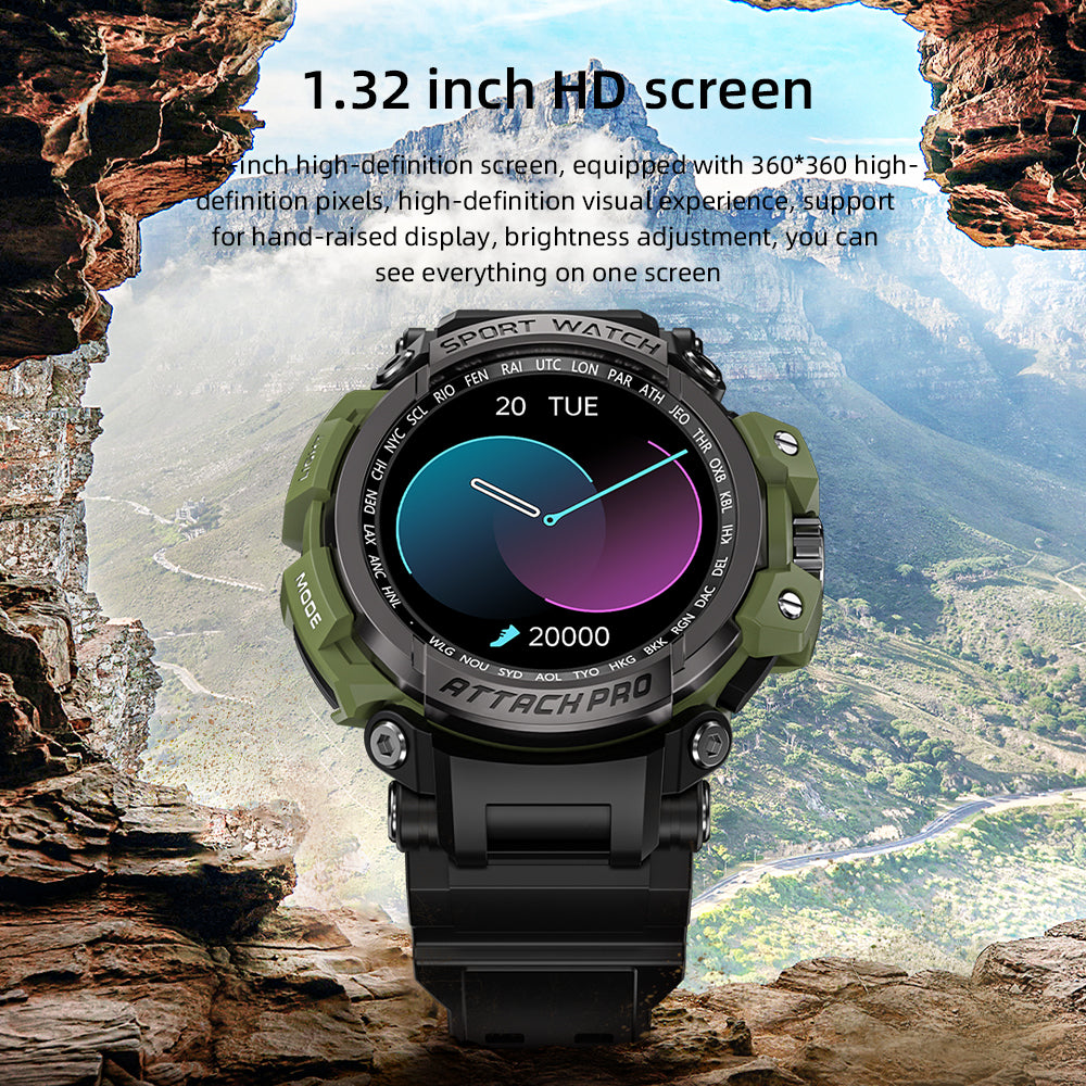 LOKMAT ATTACK PRO Rugged Bluetooth Smart Watch