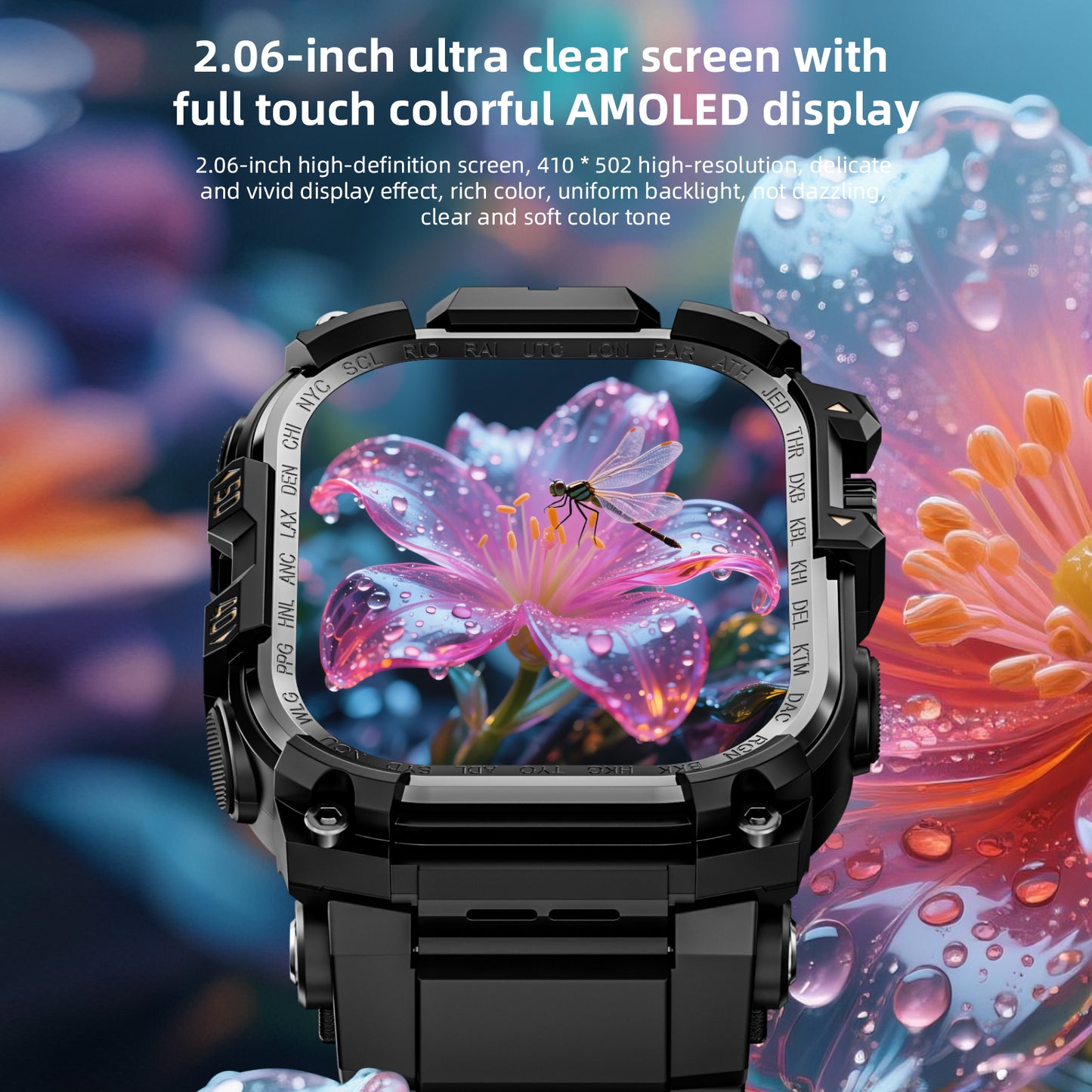 LOKMAT New APPLLP 7 MAX Android Smart Watch Phone