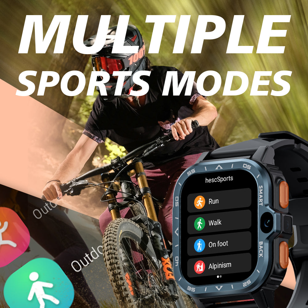 LOKMAT APPLLP 4 MAX Android Smart Watch Square Screen