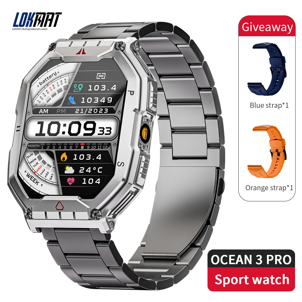LOKMAT Ocean 3 Pro Sport Smart Watch Rugged