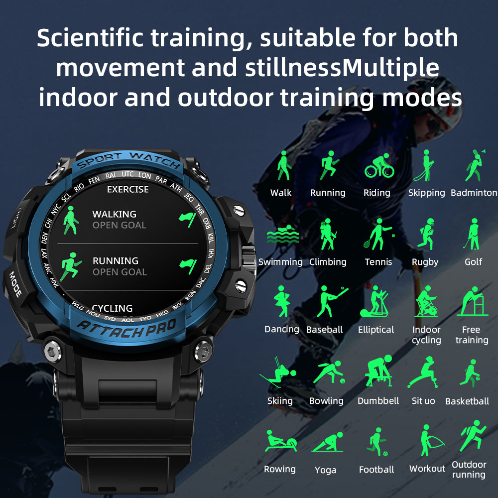 LOKMAT ATTACK PRO Rugged Bluetooth Smart Watch