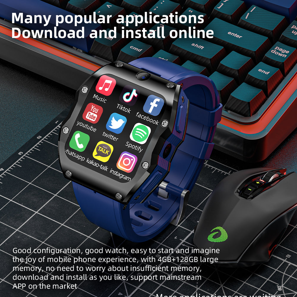 LOKMAT APPLLP 3 MAX Android Smart Watch Phone Ceramic Case