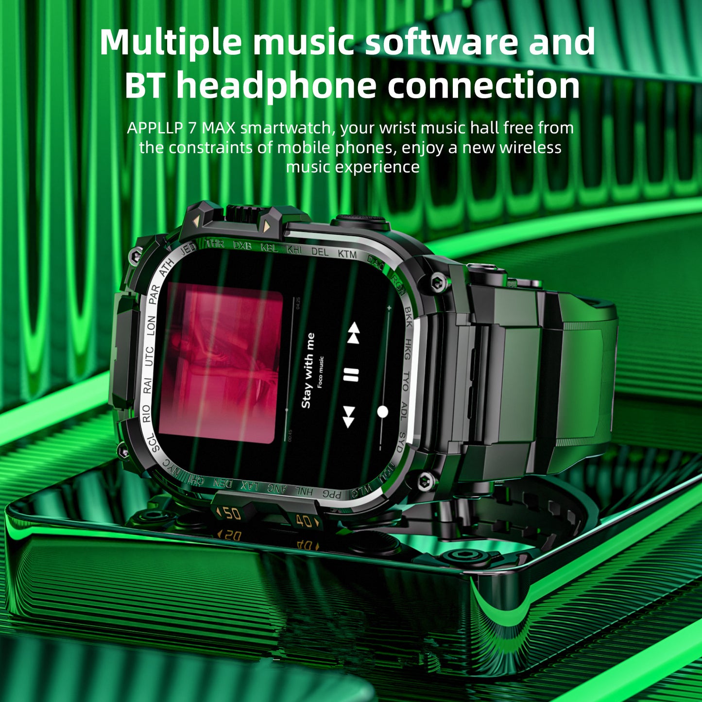 LOKMAT New APPLLP 7 MAX Android Smart Watch Phone