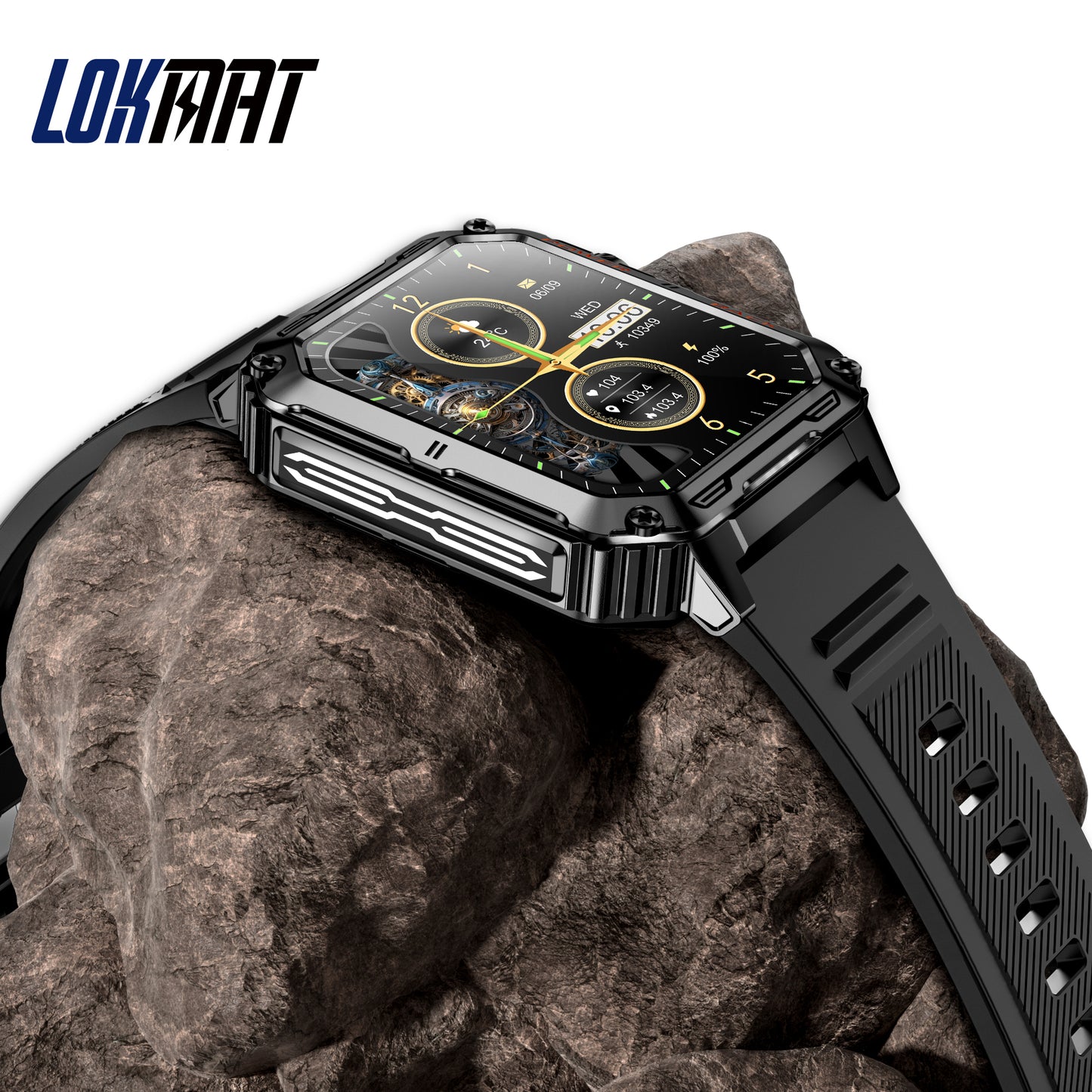 LOKMAT Sport Smart Watch Marquee Led Light