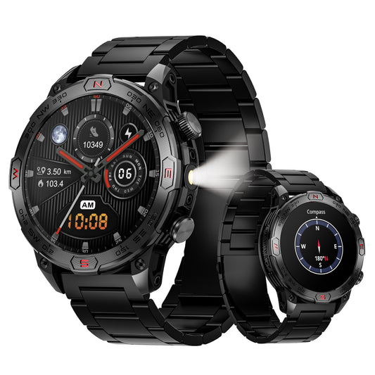 LOKMAT ZEUS 7 PRO Smart Watch Round AMOLED Screen