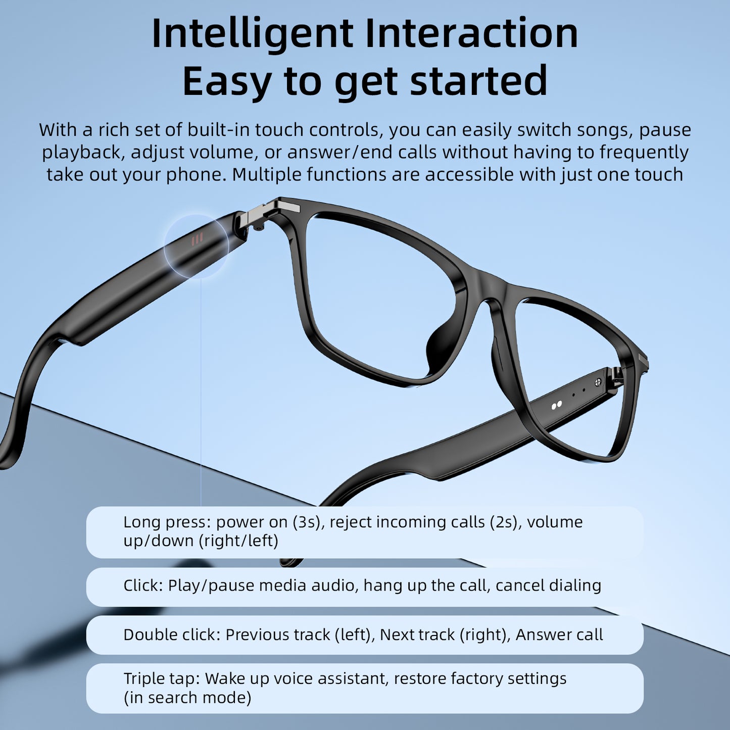 LOKMAT M01 Smart Audio Glasses