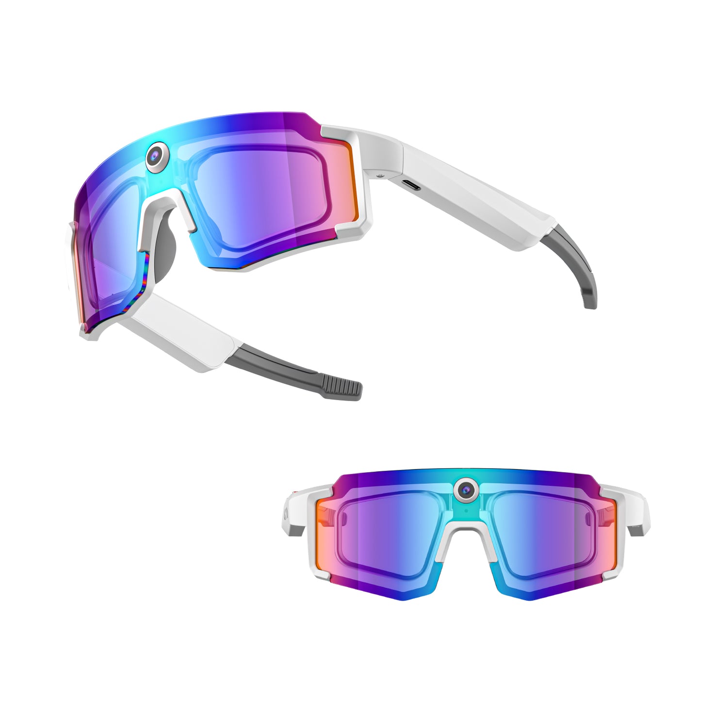 LOKMAT M14 Sport Outdoor Smart Glasses with Ai Function Camera Riding Glass