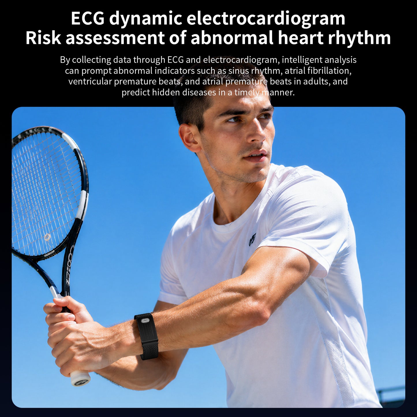 LOKMAT E02S ECG Smart Watch