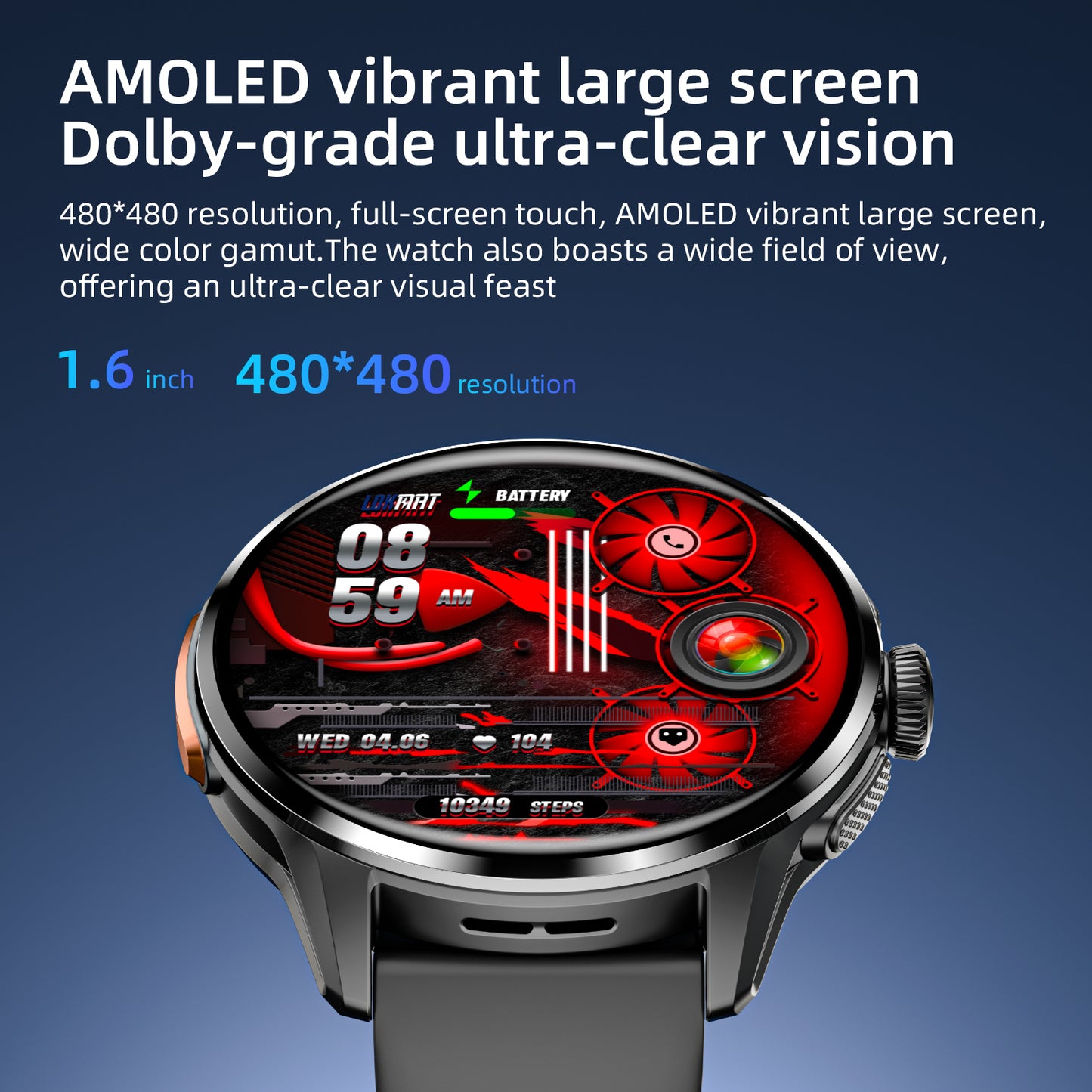 LOKMAT APPLLP 3 Android Smart Watch Phone