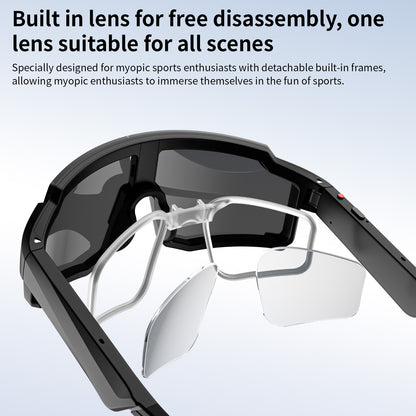 LOKMAT M14 Sport Outdoor Smart Glasses with Ai Function Camera Riding Glass