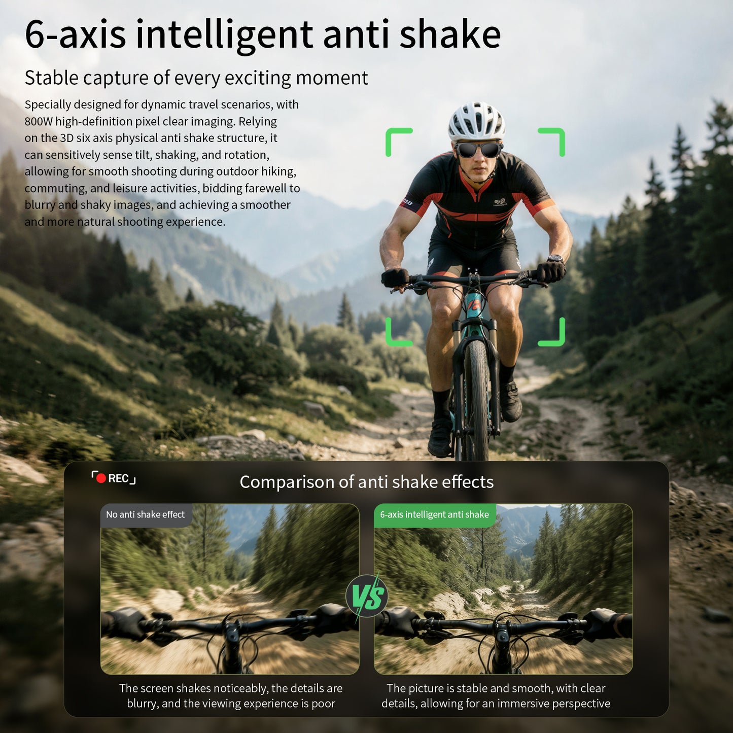 LOKMAT X01 AI Smart Glasses HD Camera with Power Bank