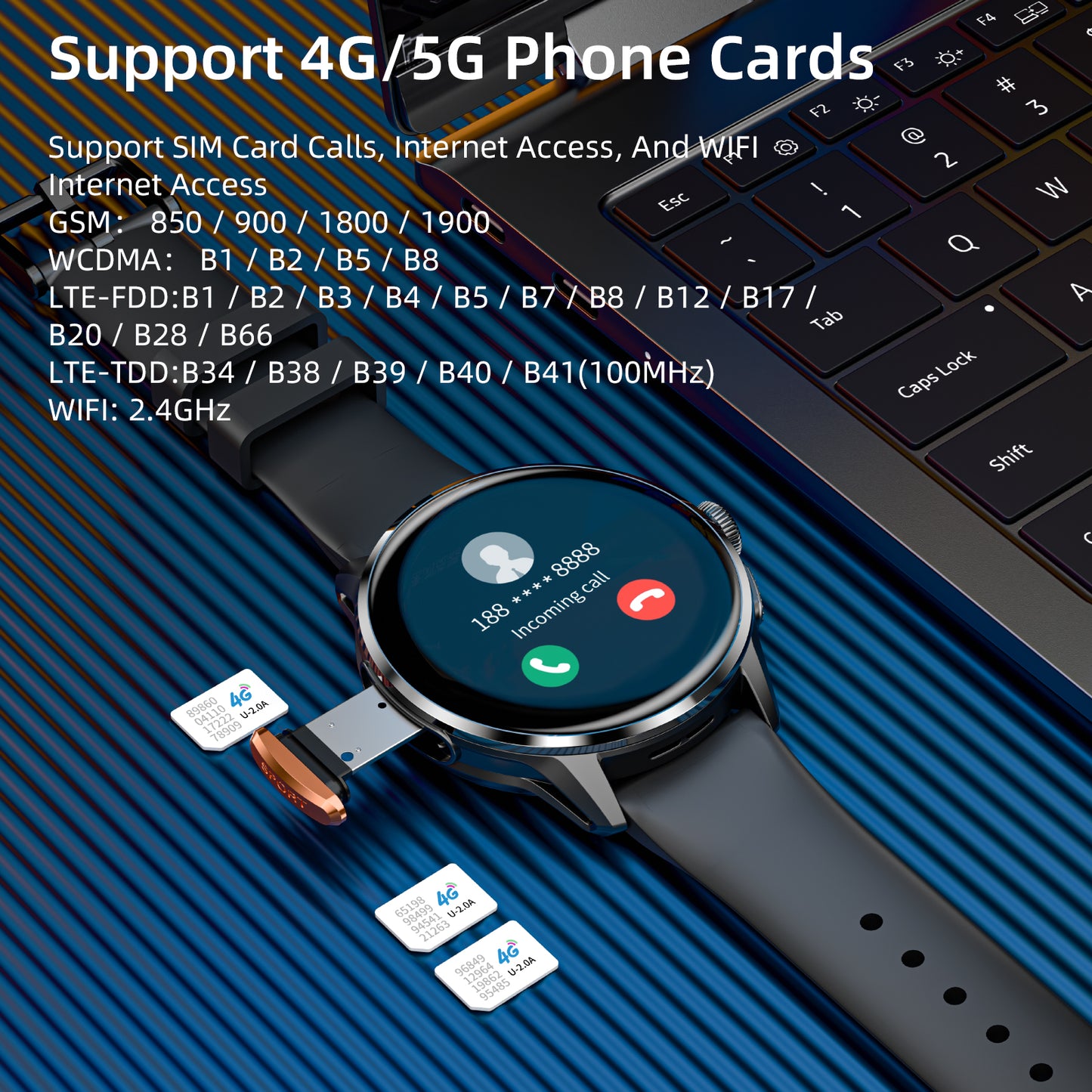 LOKMAT APPLLP 3 Android Smart Watch Phone