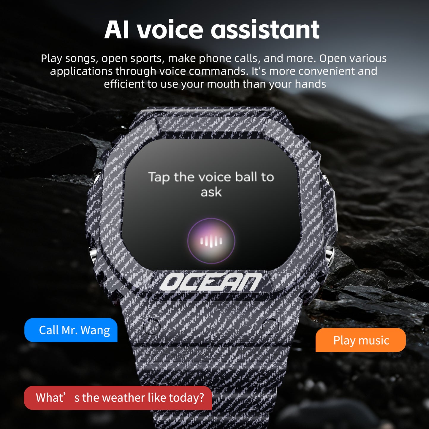 LOKMAT New Ocean Sport Smart Watch