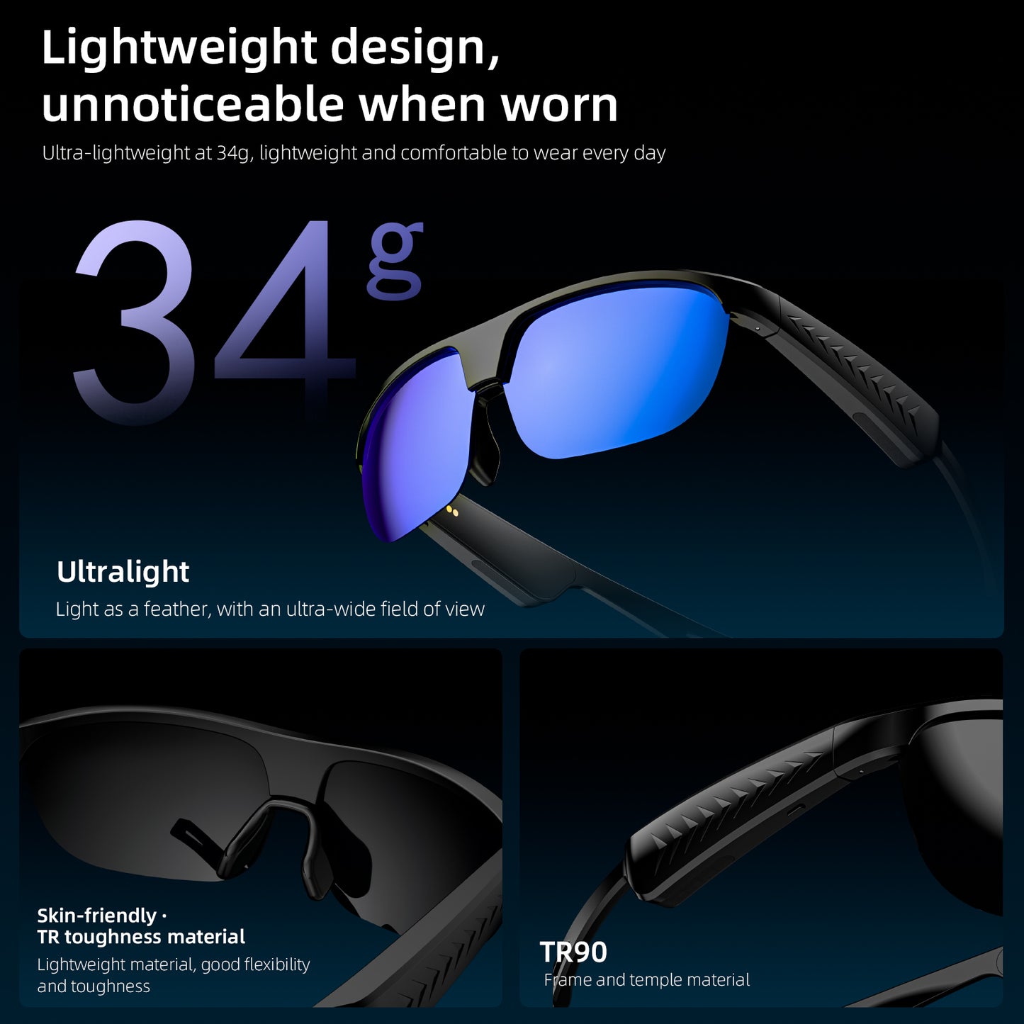 LOKMAT L01 Audio Smart Glasses