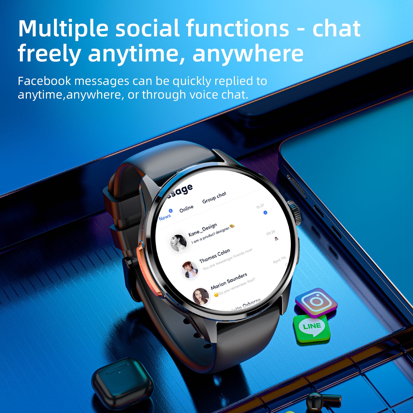 LOKMAT APPLLP 3 Android Smart Watch Phone