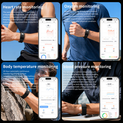 LOKMAT E02S ECG Smart Watch