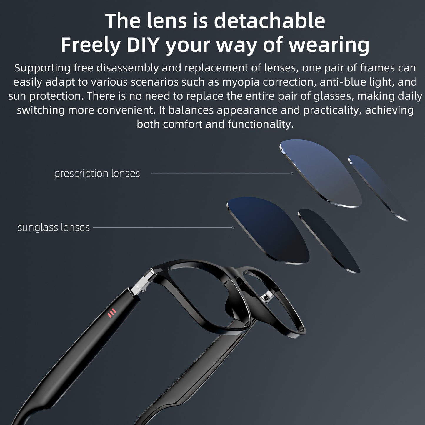 LOKMAT M01 Smart Audio Glasses
