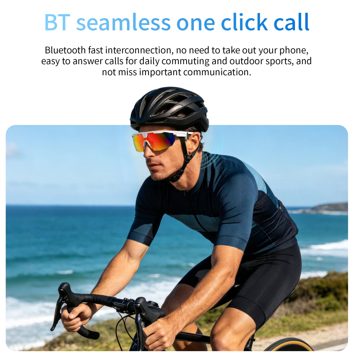 LOKMAT W640 Sport Smart Glasses with Camera
