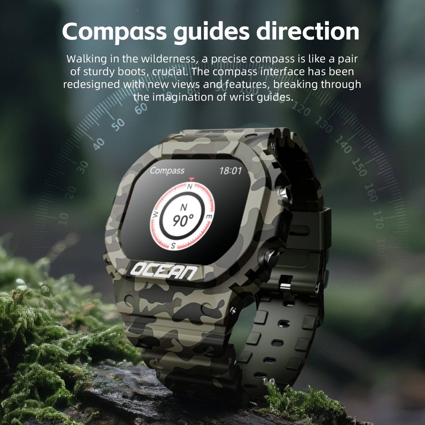 LOKMAT New Ocean Sport Smart Watch