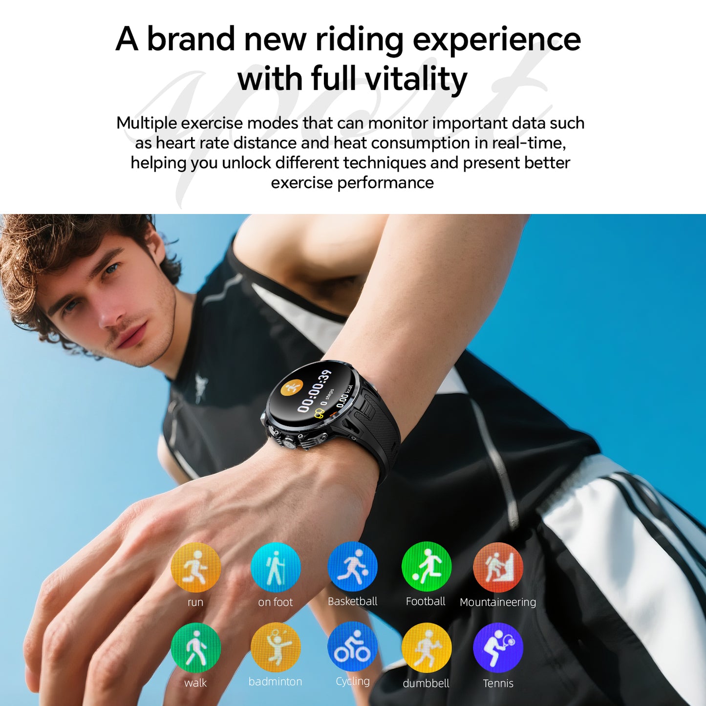 LOKMAT New APPLLP 4 PRO Android Smart Watch Phone