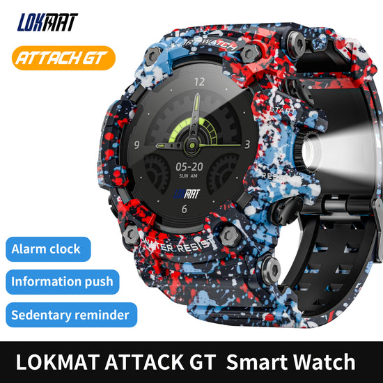 LOKMAT New Flagship ATTACK GT Rugged Military Smart Watch – LOKMAT ...