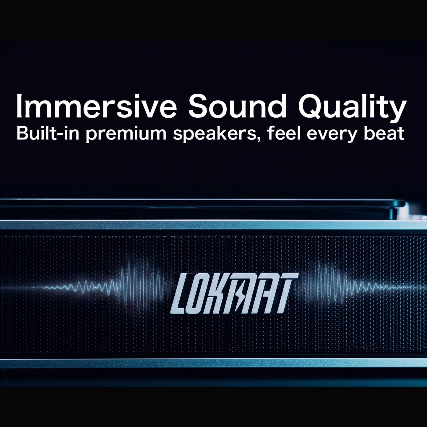 LOKMAT HIFI Portable CD Player All in One Music Player