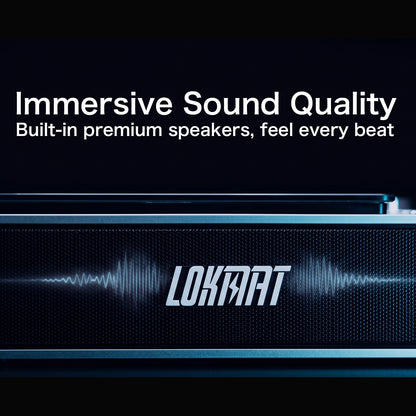 LOKMAT HIFI Portable CD Player All in One Music Player