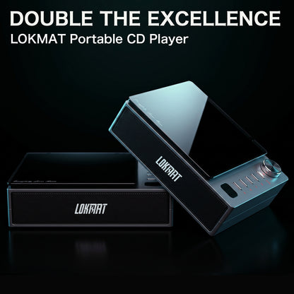 LOKMAT HIFI Portable CD Player All in One Music Player