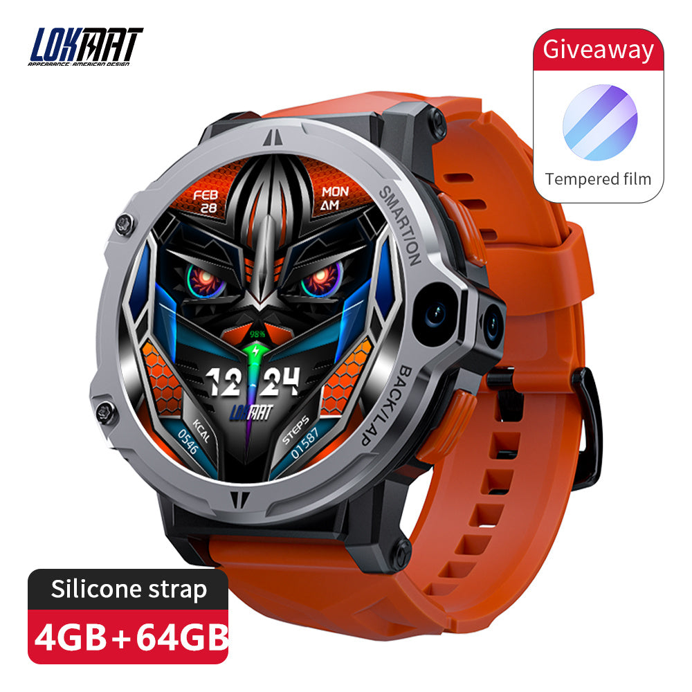 LOKMAT APPLLP 6 PRO Android Smart Watch Round Screen