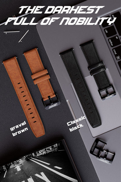 LOKMAT Universal Leather Strap Bracelet - 22mm