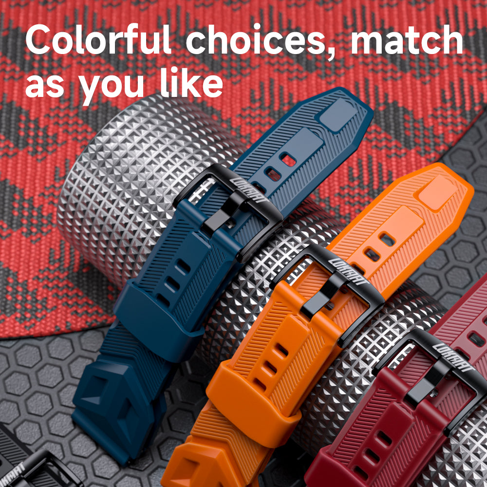 LOKMAT Universal Colored Silicone Strap Transformered - 22mm
