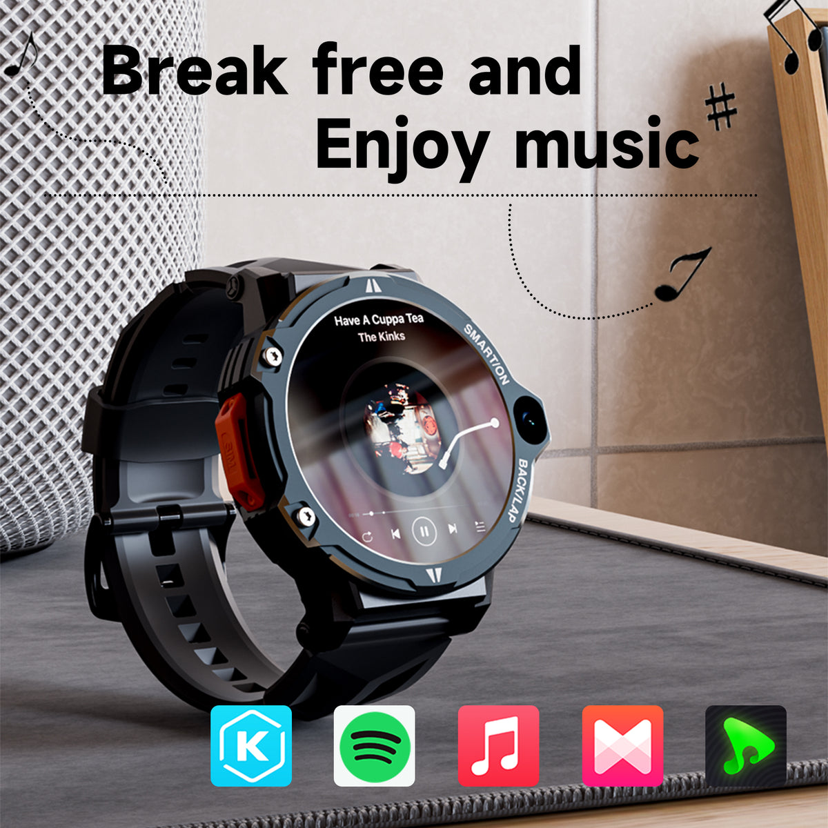 LOKMAT APPLLP 6 PRO Android Smart Watch