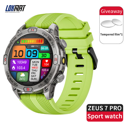 LOKMAT ZEUS 7 PRO Smart Watch Round AMOLED Screen