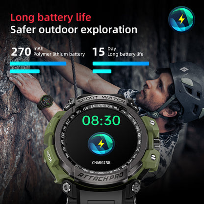 LOKMAT ATTACK PRO Rugged Bluetooth Smart Watch
