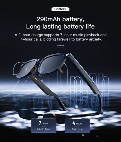 LOKMAT AI Smart Glass 800W HD Camera AI Translation